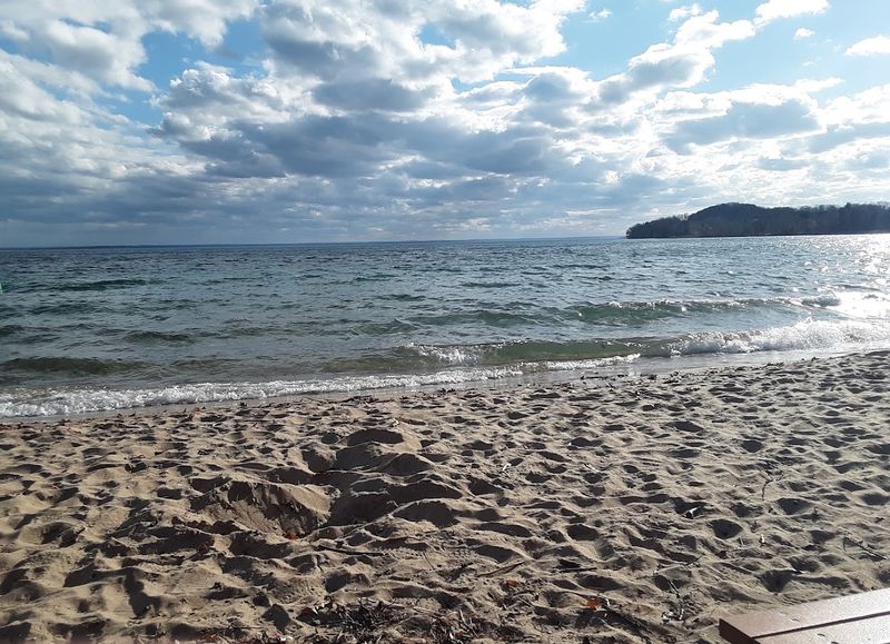 The Sandy Shore Gives You Room To Stretch Out And Unwind
