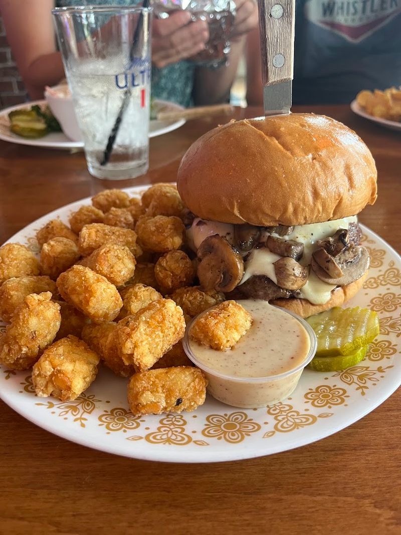 A Grilled Kaiser Roll Works Hard To Hold Every Topping Together