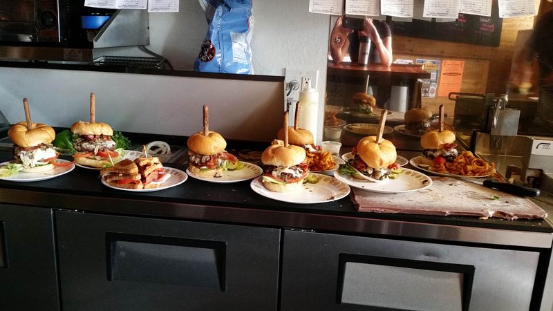 Fries And Tater Tots Turn Each Oversized Burger Into A Serious Meal