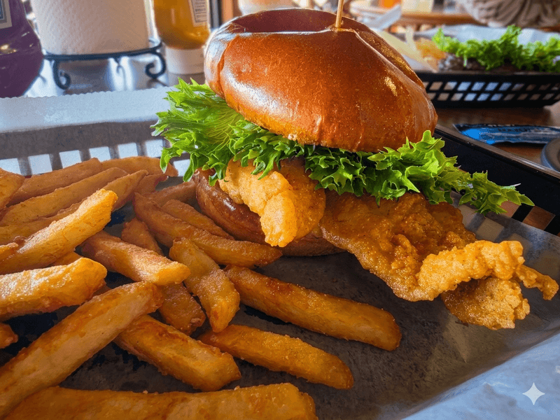 More Than A View, The Menu Delivers Too
