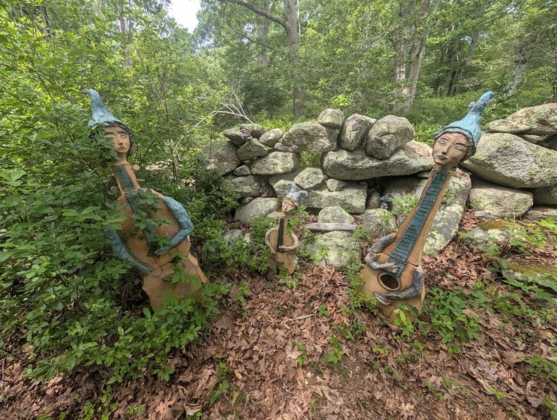Whimsical Sculptures And Folklore's Echoes