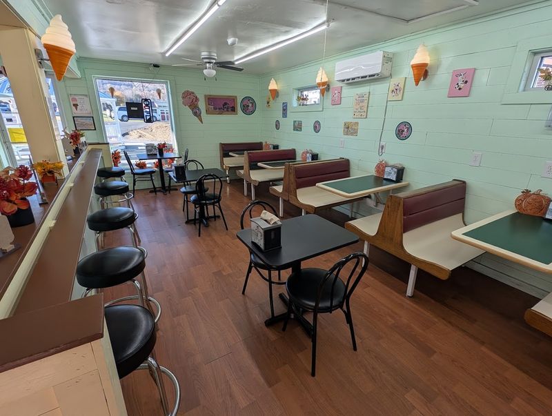 The Warmth Of A Classic Ice Cream Parlor
