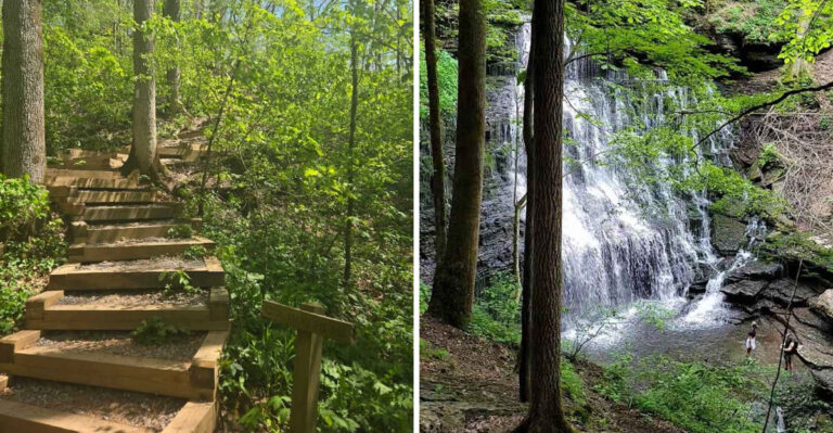 Deep In Tennessee Sits A Waterfall Only Locals Can Track Down