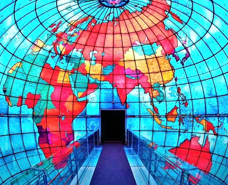 Mapparium, Boston