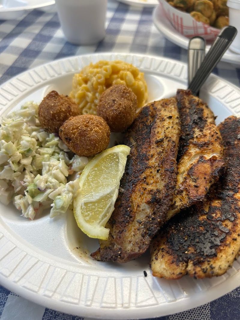 Guests Choose Fried Grilled Or Blackened