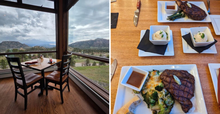 Every Table At This Colorado Lodge Restaurant Comes With A Front-Row Mountain View
