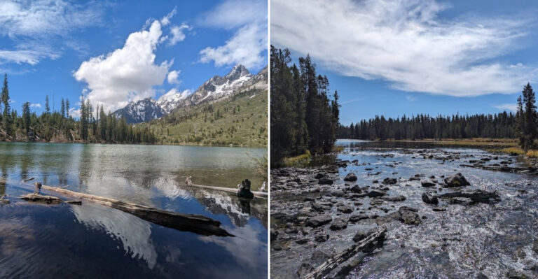 Explore The Hidden Turquoise Swimming Hole In Wyoming That Offers A Unique Foreign Destination Feel