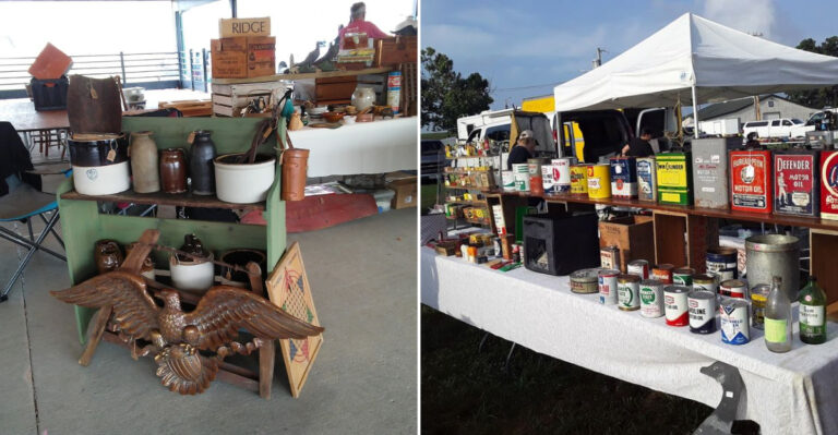 Explore The Indiana City That Comes Alive As A Massive Flea Market Every Sunday