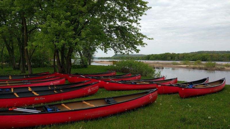 Wildlife And Natural Scenery Along The Riverway