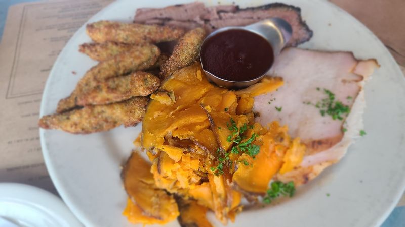 Fried Okra And Sweet Potatoes Add Southern Comfort