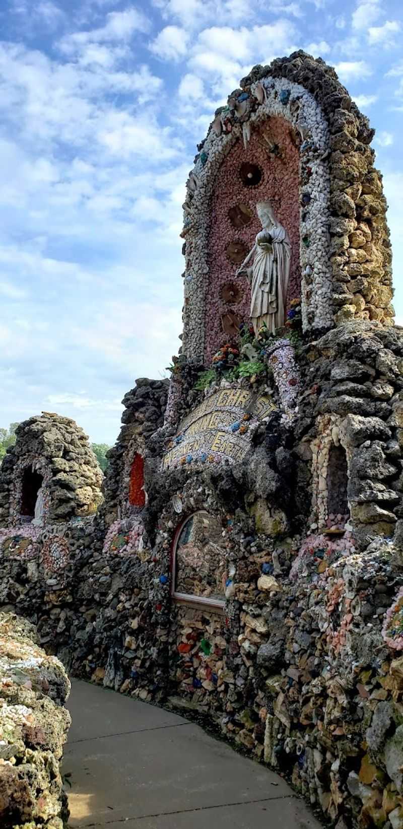 The Grotto Was Created Without Formal Blueprints