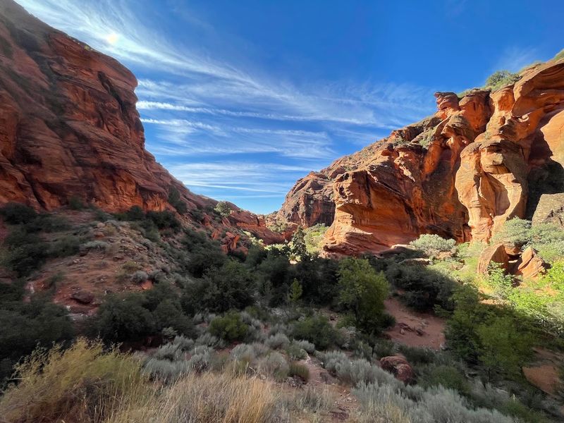 Red Reef Trail Leads To Hidden Water Features