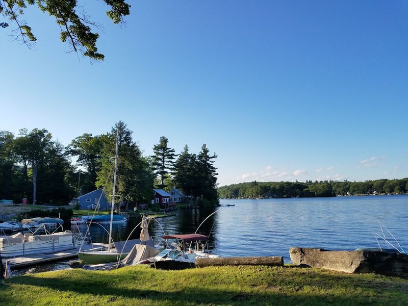 Camp Right On The Water