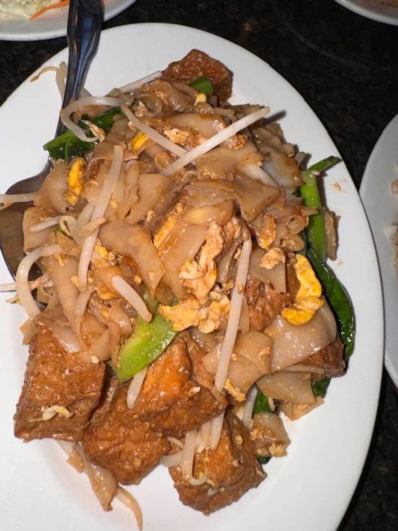 Crushed Peanuts Bring Extra Texture To The Noodles