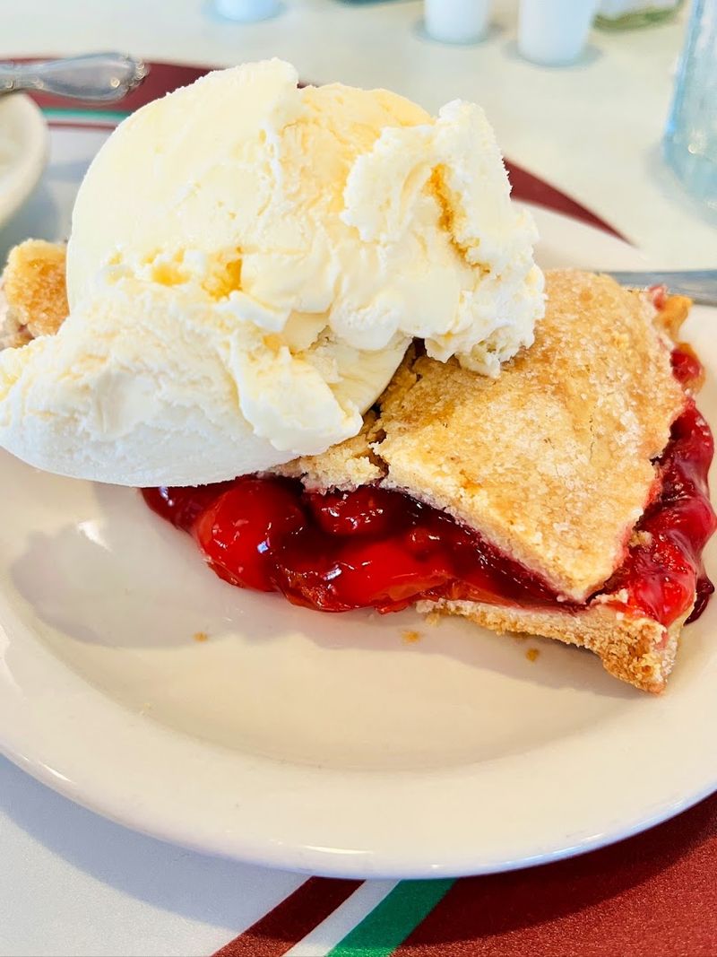 Homemade Bread And Cherry Pie Worth Saving Room For