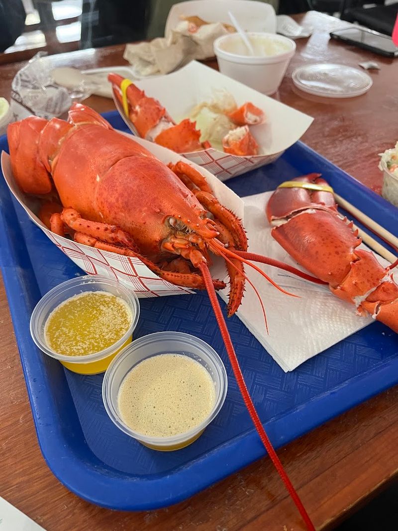 Lobster Straight From The Pool