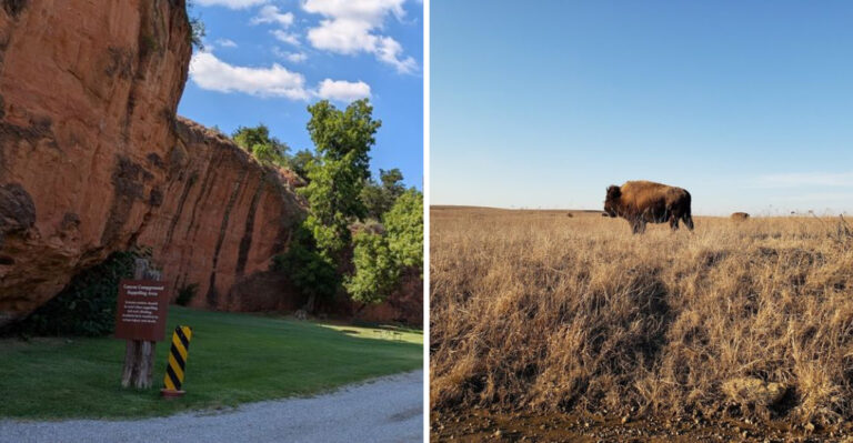Ghost Towns Red Rock Canyons And The Flattest Prairie On Earth All Fit Inside This One Oklahoma Road Trip