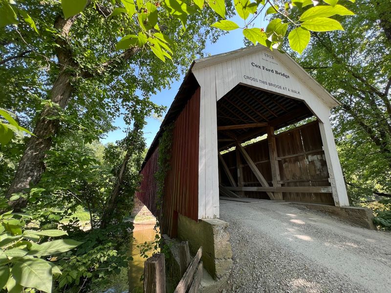 Historic Cox Ford Covered Bridge