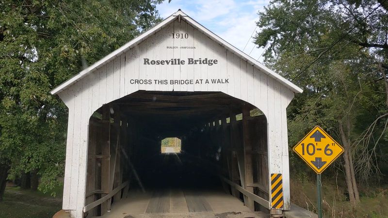 Historic Roseville-Coxville Covered Bridge