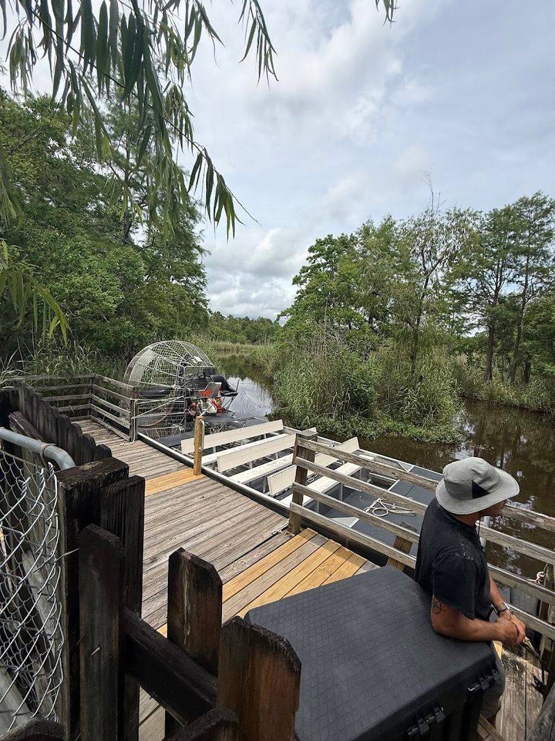 The Airboat Ride That Steals The Whole Show