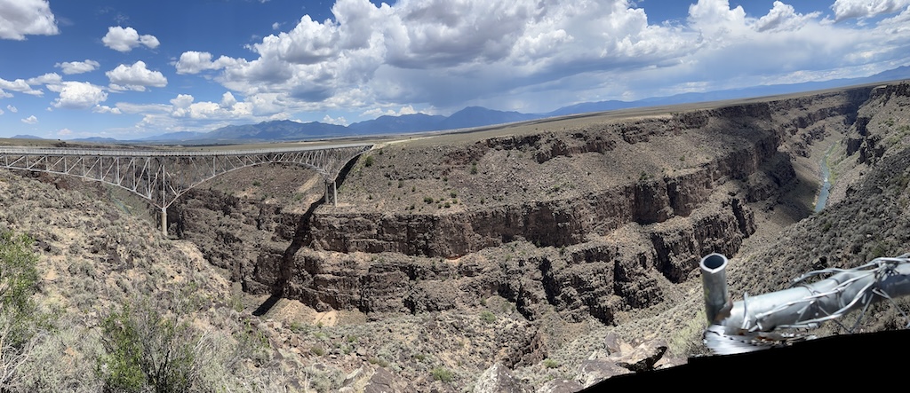 Gorge Bridge over the Rio Grande River near Taos NM (Andy Yemma photo)
