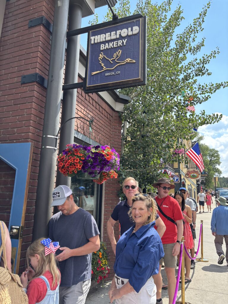 Popular new bakery ThreeFold on Main Street in Breckenridge Colorado (Andy Yemma photo)