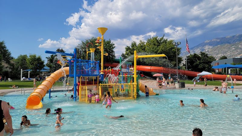 Variety Of Water Slides And Play Structures