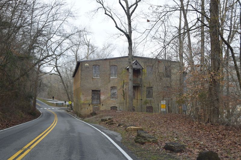 Industrial Echoes Alongside The Caney Fork