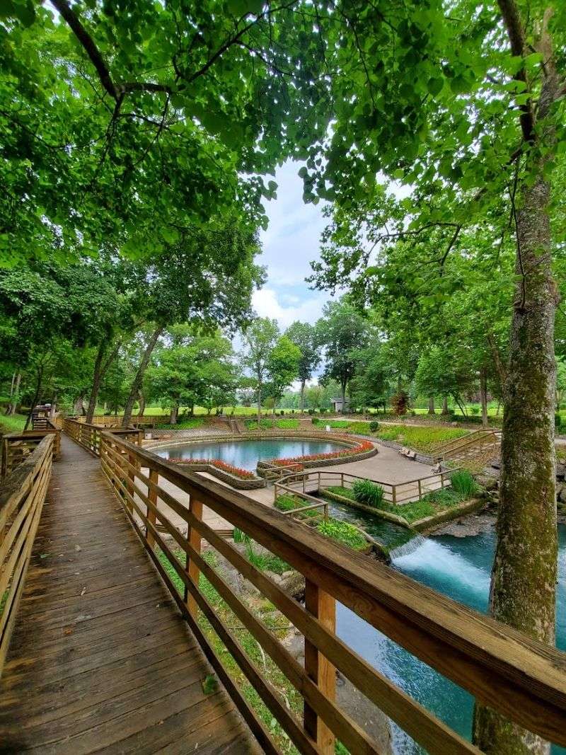 More Than A Mile Of Garden Trails Surrounds The Water