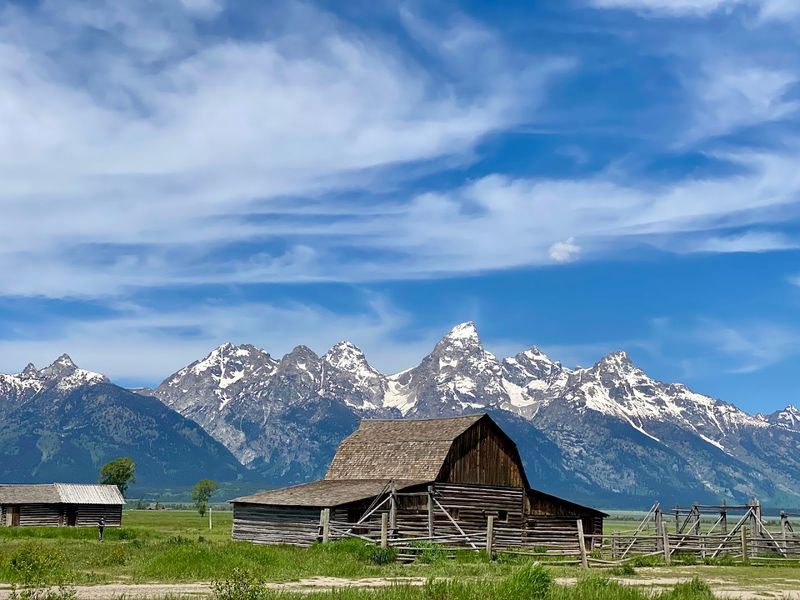 Mormon Row And Moulton Barns