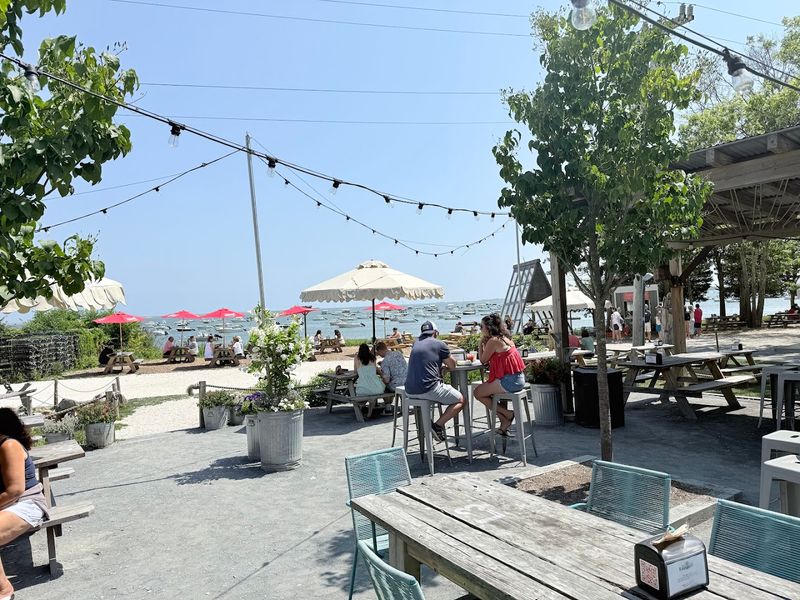 The Raw Bar At Island Creek Oyster Farm, Duxbury