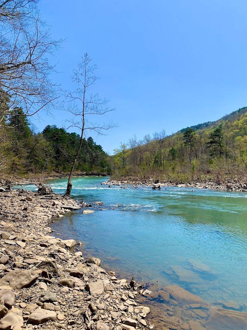 Kayaking Big Piney Creek