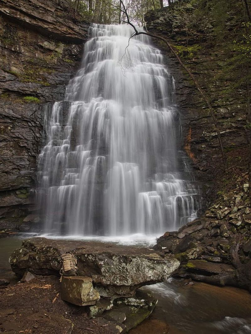 Denny Cove Falls At South Cumberland State Park