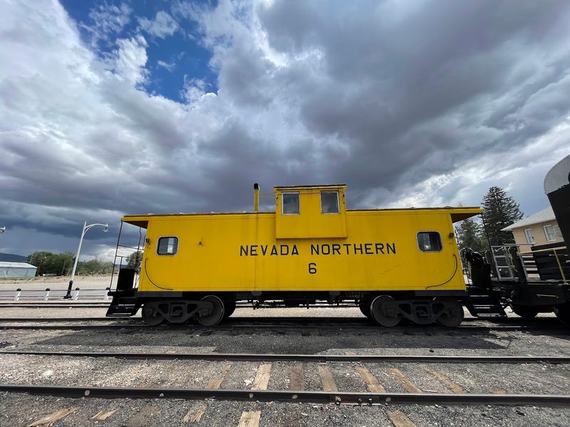 Sleeping In A Caboose Under Nevada Stars