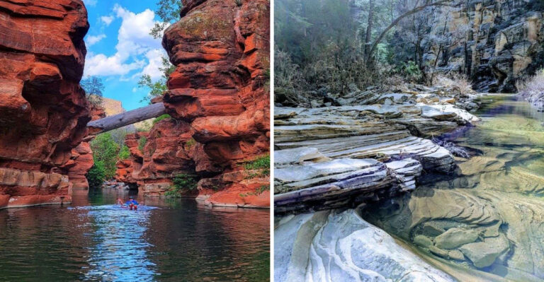 Most Visitors Drive Right Past The Canyon Hiding Arizona’s Prettiest Swimming Hole