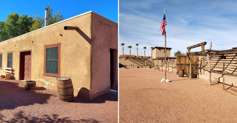 Nevada’s Oldest Standing Building Sits Quietly Behind A Las Vegas Strip Mall