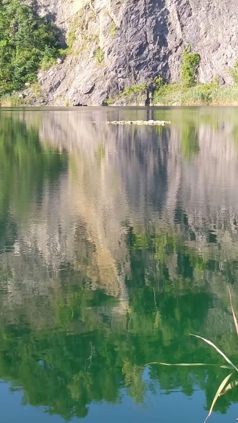 A Swimming Hole That Does Not Look Real
