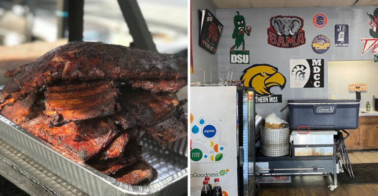 Nobody Needs A Menu Or A Sign To Find This Busy Mississippi Restaurant