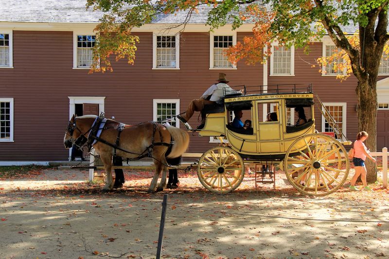 Old Sturbridge Village And The Basketball Hall Of Fame