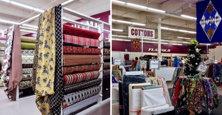 Oregon Has A Fabric Store So Good That Walking Out Without Planning Your Next Visit Feels Impossible