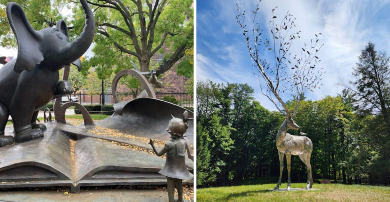 Outdoor Art Spaces In Massachusetts With The Most Unusual Sculptures Worth Seeing This Season