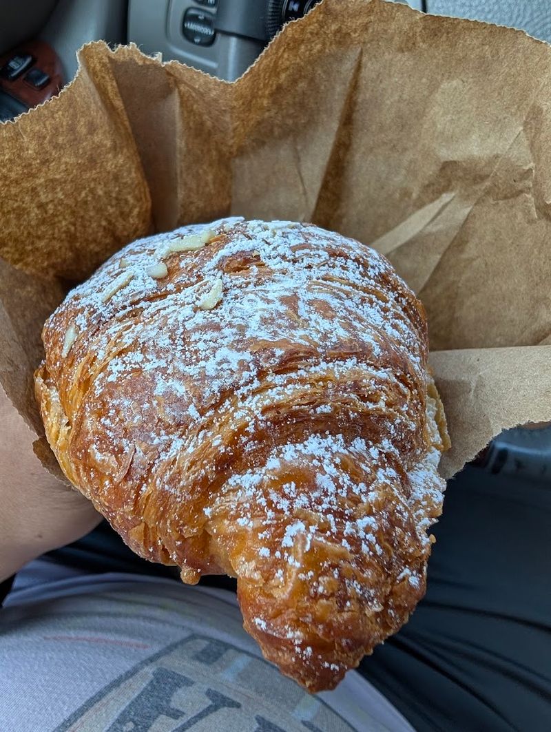 The Almond Croissant Adds A Rich Creamy Center