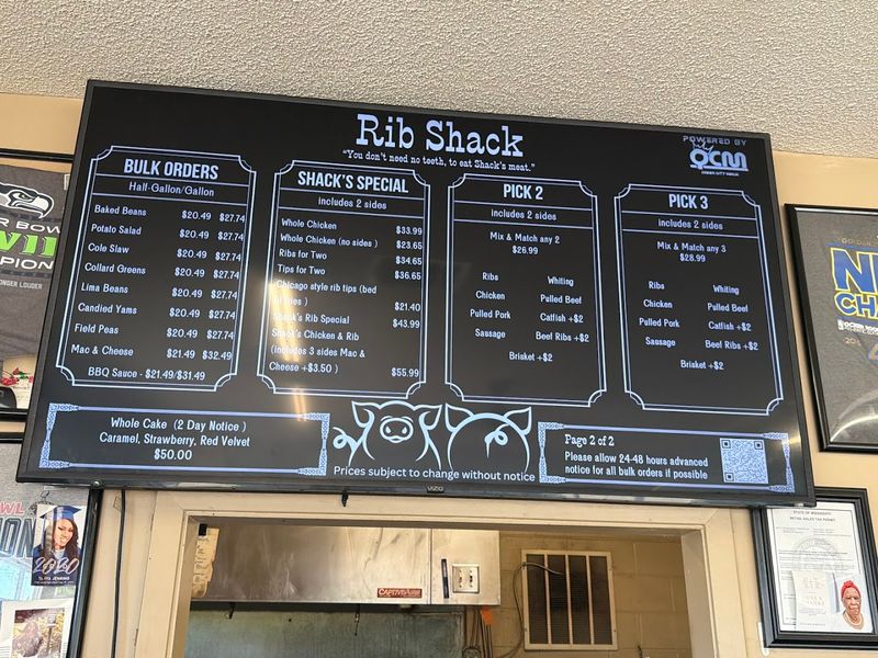 The Rib Shack, Mississippi