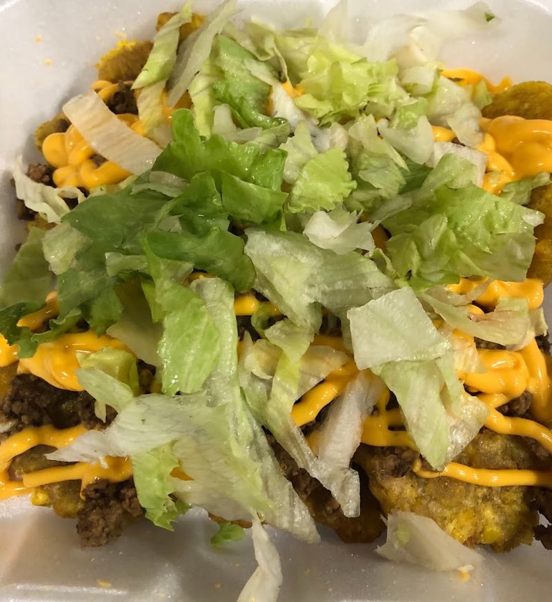 Tostones Loaded To The Brim