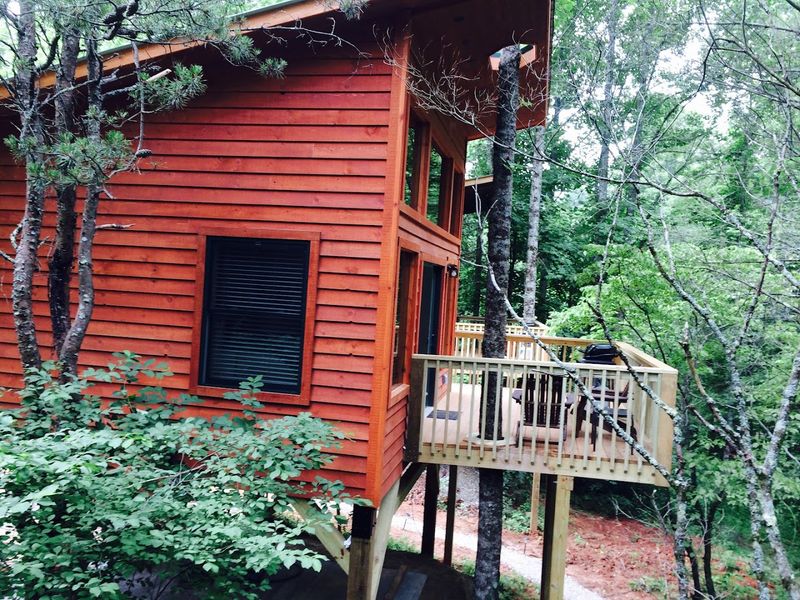 Covered Parking Sits Directly Beneath Your Treehouse