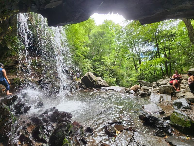 Hike To A Smoky Mountain Waterfall