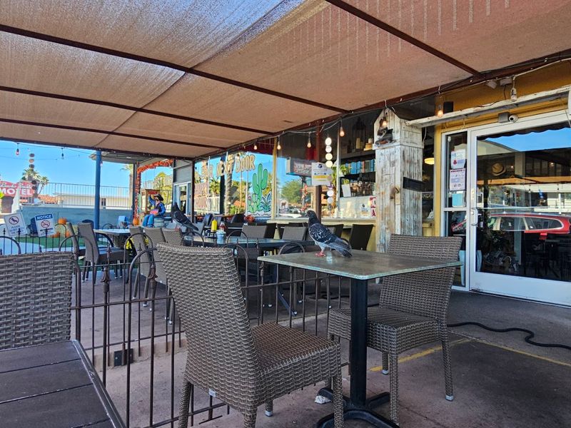 The Patio Offers A Relaxing Break