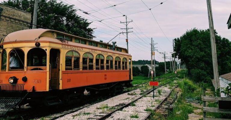 Riding The Rails On One Of Wisconsin’s Last Vintage Trolley Lines