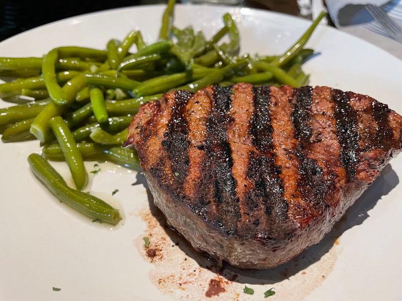 Tennessee Hickory Charcoal Gives The Steaks Their Distinctive Flavor