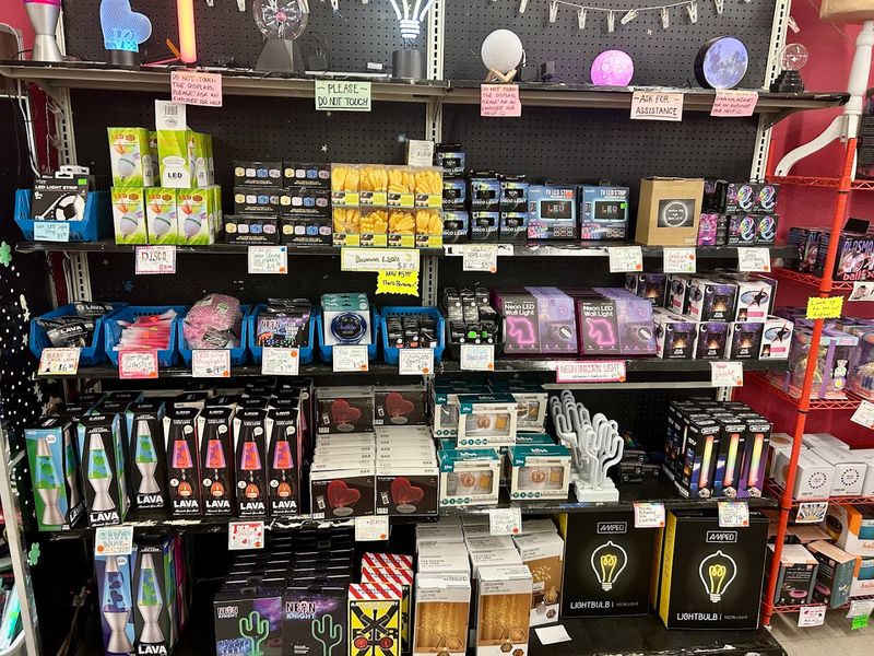 Oddball Gifts And Novelty Items Fill Shelves Between The Practical Supplies